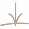 Ekena Millwork Davenport Smooth Timber Gable Bracket, Douglas Fir, 108"W x 58"H x 1 1/2"D x 3 1/2"F, 13/12 Pitch GBW108X58X0204DAV00SDF - alternate 4
